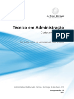 Apostila Custos e Orcamento Tecnico em Administracao PDF