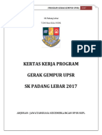 Program Gerak Gempur Upsr 2017