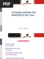 3.7 Tech Grid For Reinforced Earth, Soil Retaining Wall