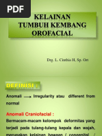 Lecture 13 Kelainan Tumbuh Kembang Maksilofasial