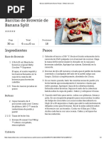 Banana Split Brownie Bares Recipe - BettyCrocker