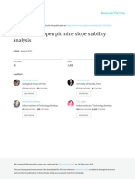 Evaluation of Open Pit Mine Slope Stability Analysis - Verma Dkk.