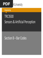 TRC3500 Section 08 - Bar Codes