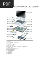 Partes Que Componen Una Laptop