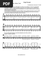 Virgil Donati - Exercises PDF