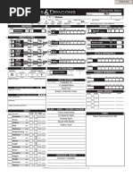 STR CON: Character Sheet