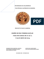 Diseño de Una Turbina Kaplan PDF