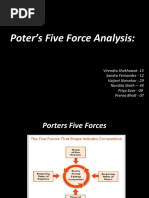 Poters Five Forces - Competitive Rivalry - Prerna