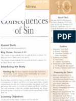 August 8 Consequences of Sin