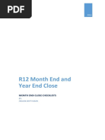 R12 Month End and Year End Close User Guide