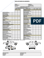 Check List Camioneta PDF