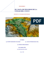 Ciudades Sostennibles Mapa de Peligros Cusco