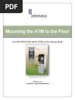 Mounting The ATM To The Floor280FL