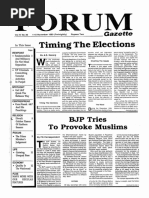 The Forum Gazette Vol. 4 No. 20 November 1-15, 1989