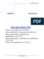 Soluble Silicates