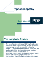 Lymphadenopathy: Soheir Adam, MD, MSC, Mrcpath