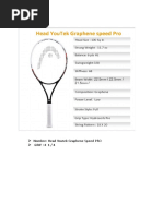 Head Youtek Speed Pro