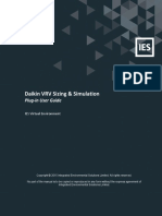 Daikin VRV Sizing & Simulation: Plug-In User Guide