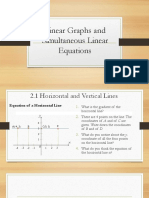 02 CH 02 Linear Graphs and Simultaneous Linear Equations