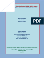 Value Chain Analysis of Milk & Milk Products in Nepal