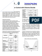 Organic Odor Control With Chlorine Dioxide