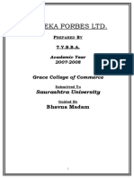 Eureka Forbes LTD