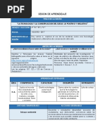 Sesion de Aprendizaje La Tecnologia y La Conservacion Del Suelo Lo Positivo y Negativo