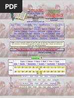 Plan de Lectura Sistemática de La Biblia - Mes de Mayo