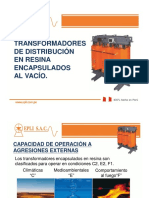 Transformadores en Resina