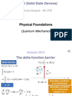 EE-733 (Solid State Devices) : Physical Foundations