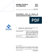 Procedimiento para El Ensayo de Coag-Floc PDF