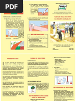 Toma de Muestra para El Analisis de Suelos PDF