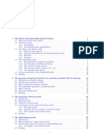 Band Theory and Electronic Properties of Solids - Oxford Physics PDF