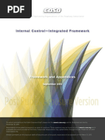 Coso Internal Control Integrated Framework and Appendices