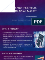 Fintech and The Effects To Malaysian Market PDF