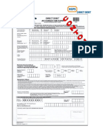 DDA Form Filling-In Guidelines