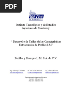 Tablas Perfiles LM PDF