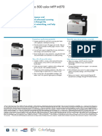 HP LaserJet Pro 500 Colour MFP M570 Datasheet