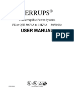 User Manual Ferrups