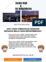 Negaramaju Dan Negara Berkembang