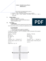 A Semi - Detailed Lesson Plan in Mathematics I