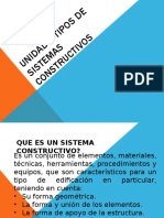 UNIDAD II Tipos de Sistemas Constructivos