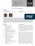 Dynamic Analysis of Soil-Nailed Slope