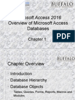 Overview of Microsoft Access Databases