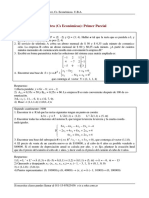 Álgebra (Cs Económicas) : Primer Parcial: X R X X X X X X