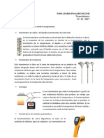 Instrumentos para Medir La Temperatura