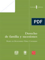 Derecho de Familia y Sucesiones Maria de Montserrat Perez Contreras PDF