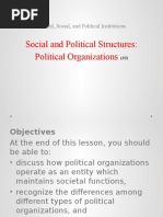 17 Political Organizations