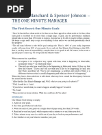 Kenneth Blanchard - The One Minute Manager