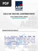 Ciclo de Vida Del Contribuyente Clase 6